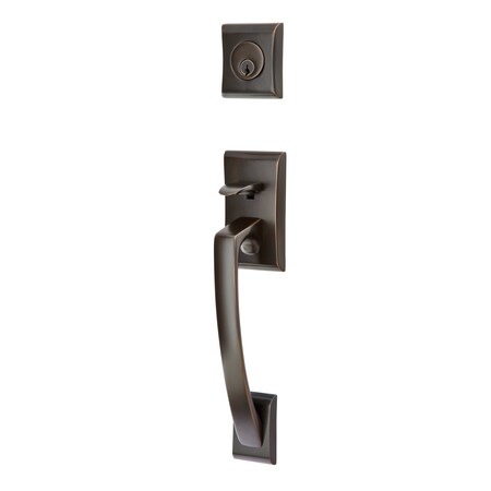 Emtek Oil Rubbed Bronze Handleset 4817PUS10B 4817PUS10B